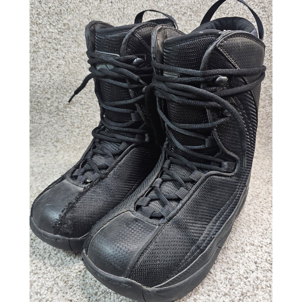 Lamar Snowboard Boots Mens Size 7 Justice Linered Mens‎ Black
